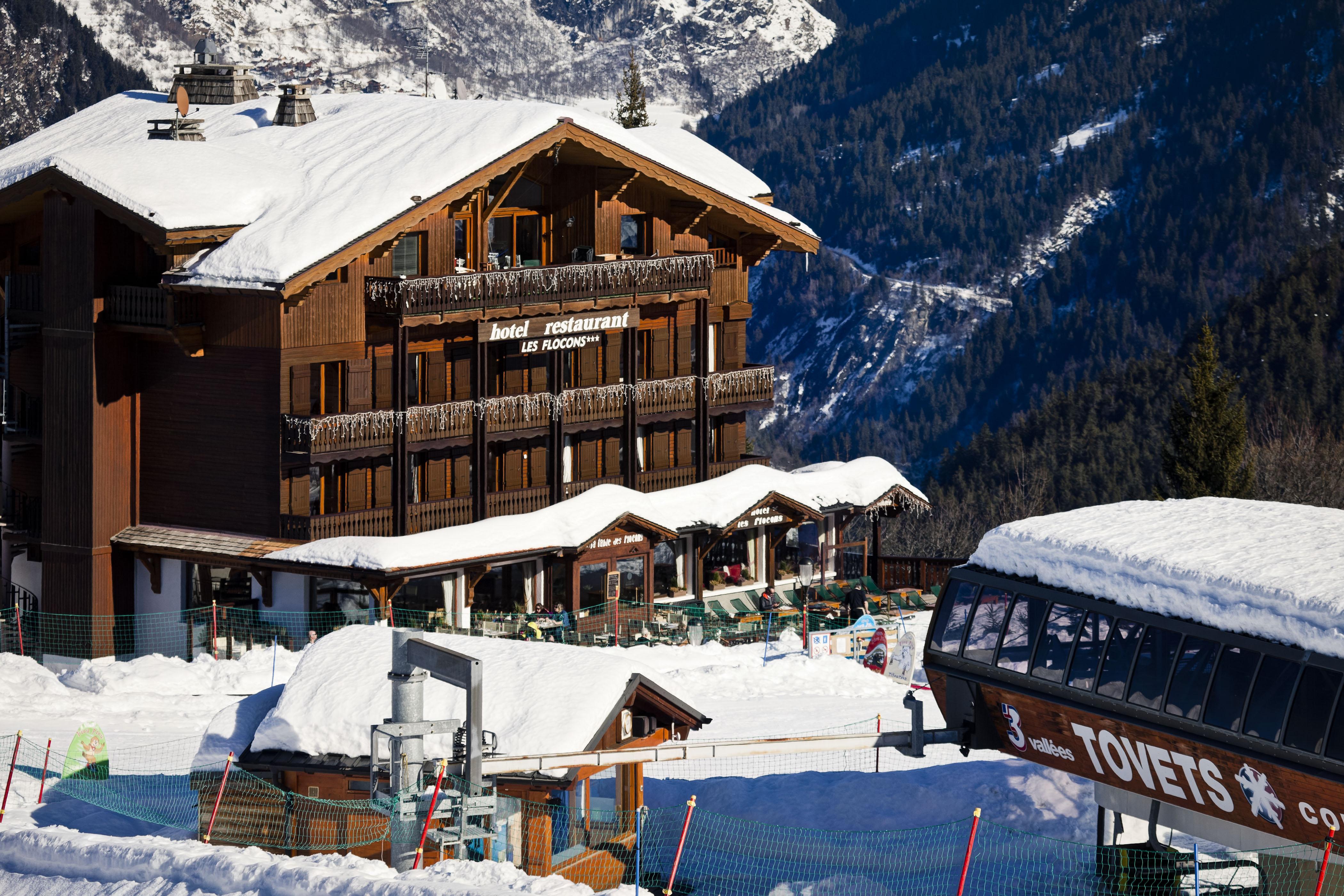 Hotel Les Flocons Courchevel Esterno foto