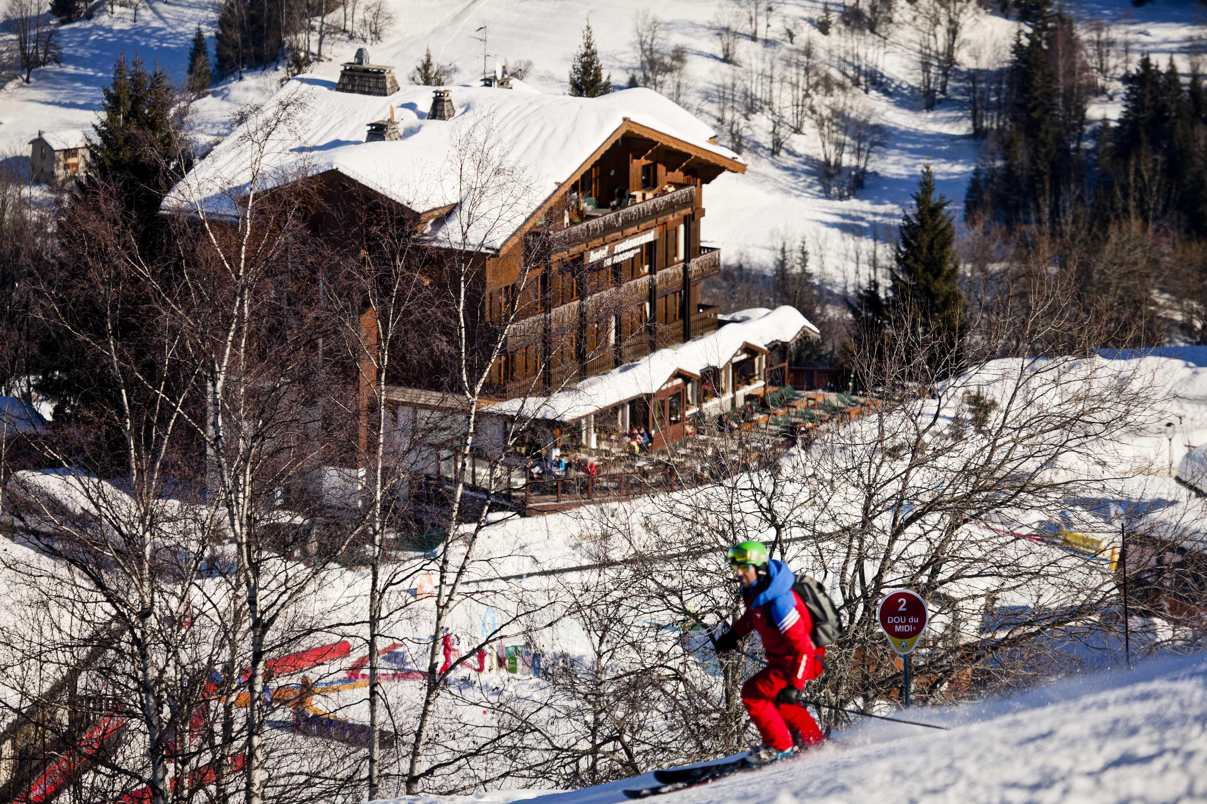 Hotel Les Flocons Courchevel Esterno foto