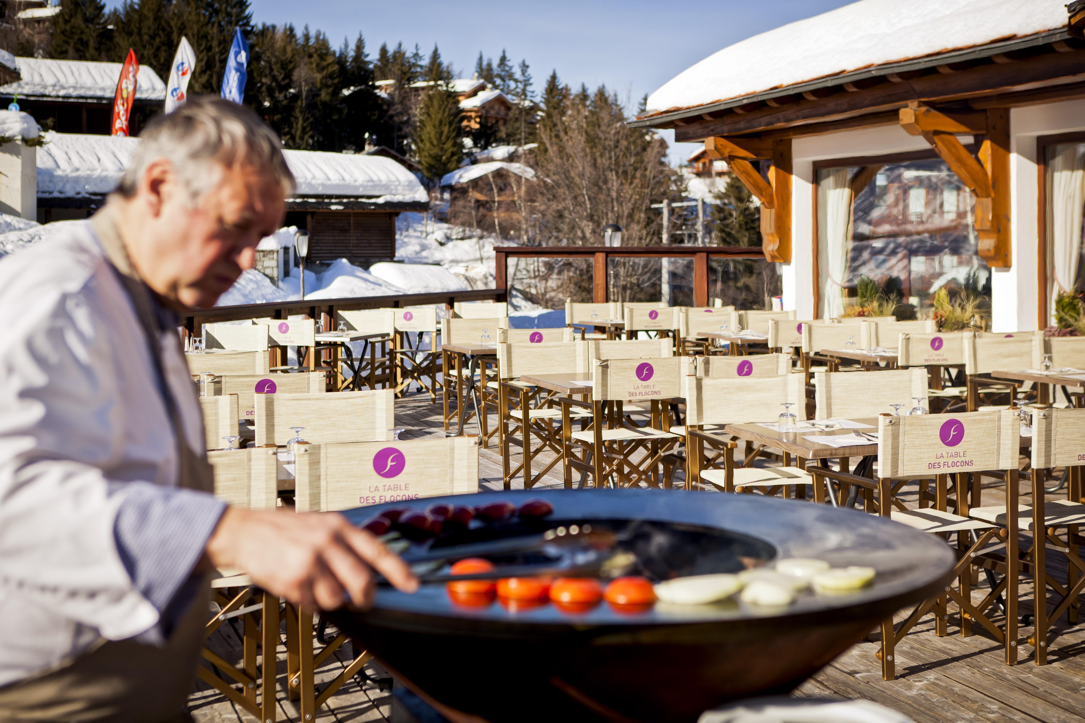 Hotel Les Flocons Courchevel Esterno foto