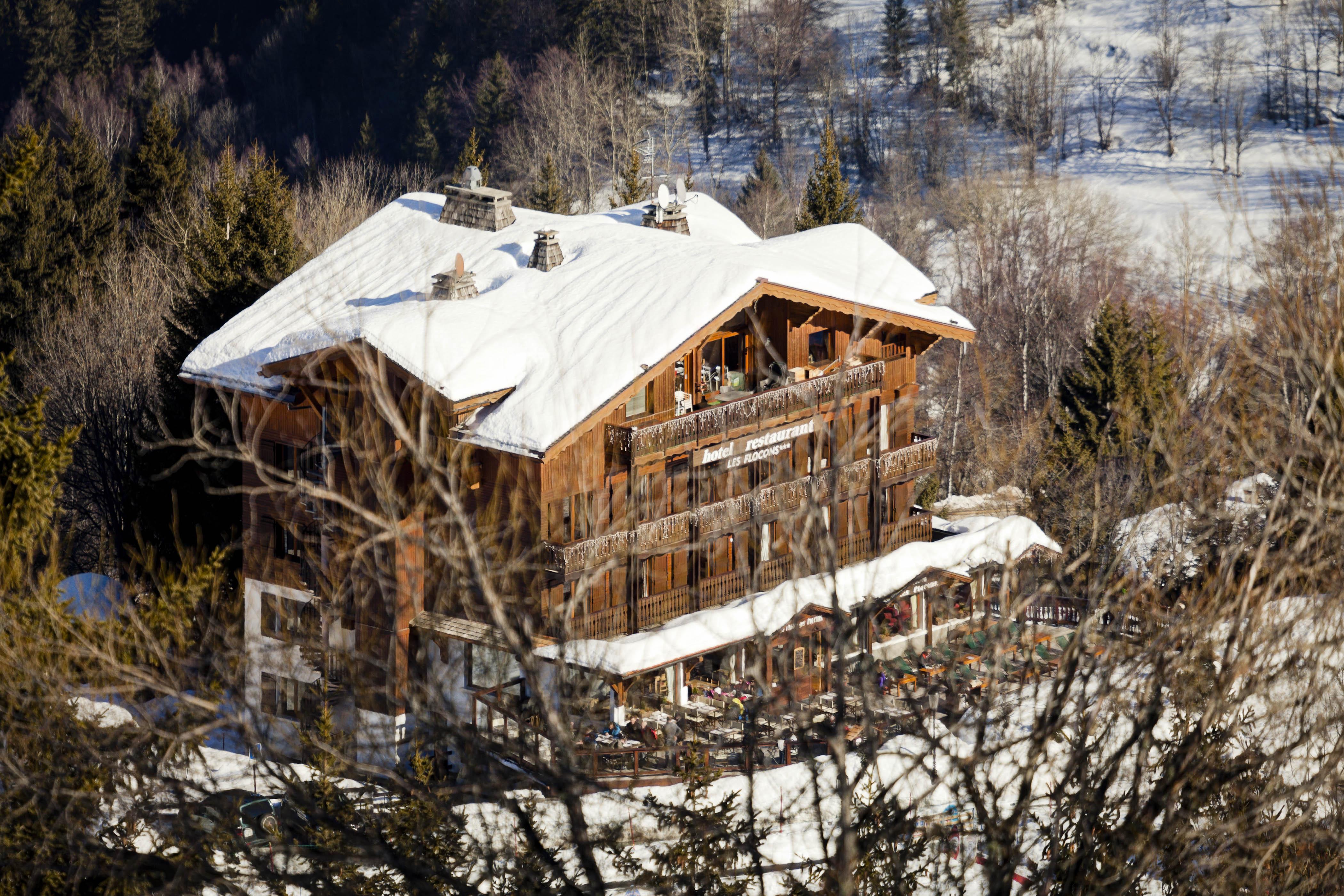 Hotel Les Flocons Courchevel Esterno foto