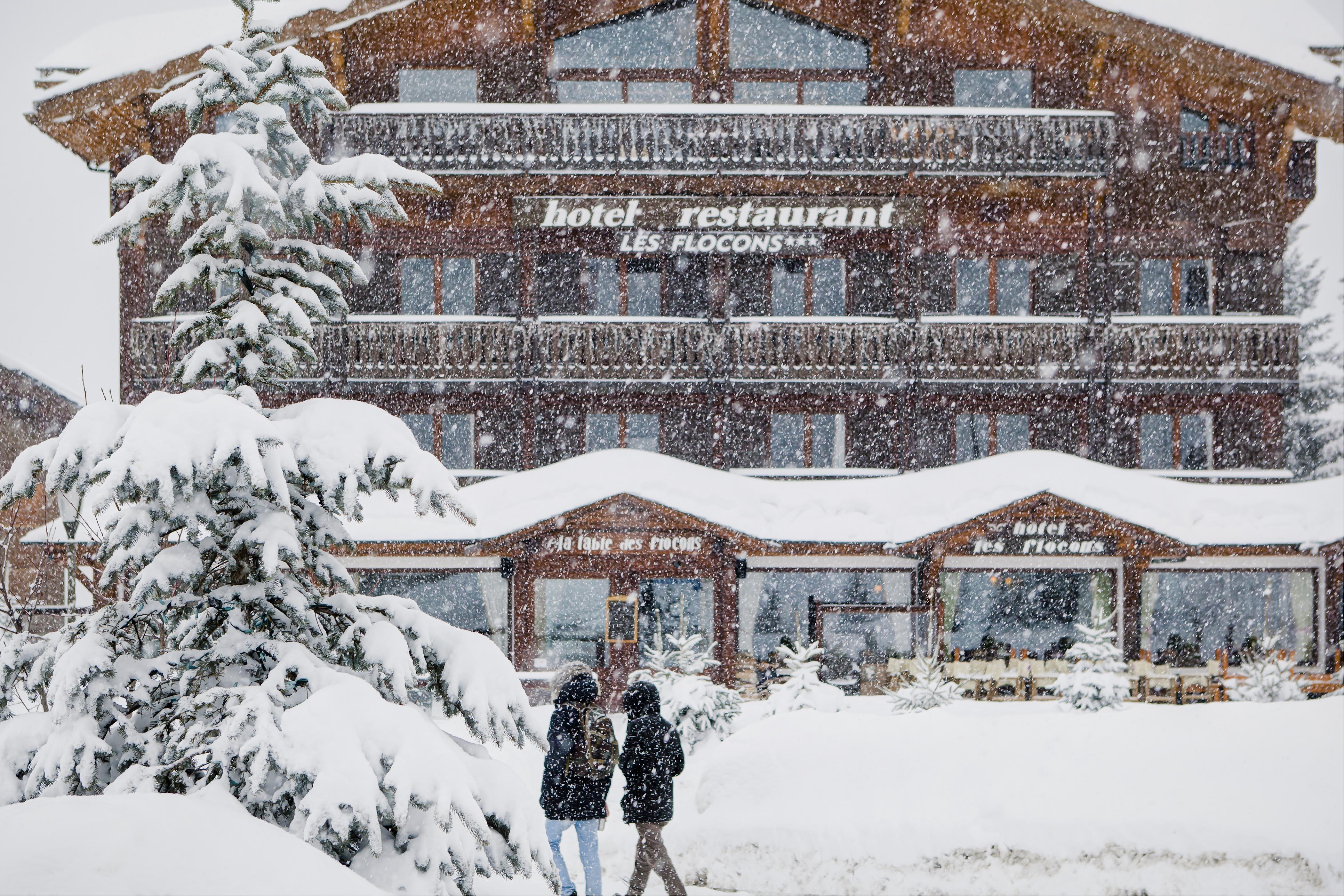 Hotel Les Flocons Courchevel Esterno foto