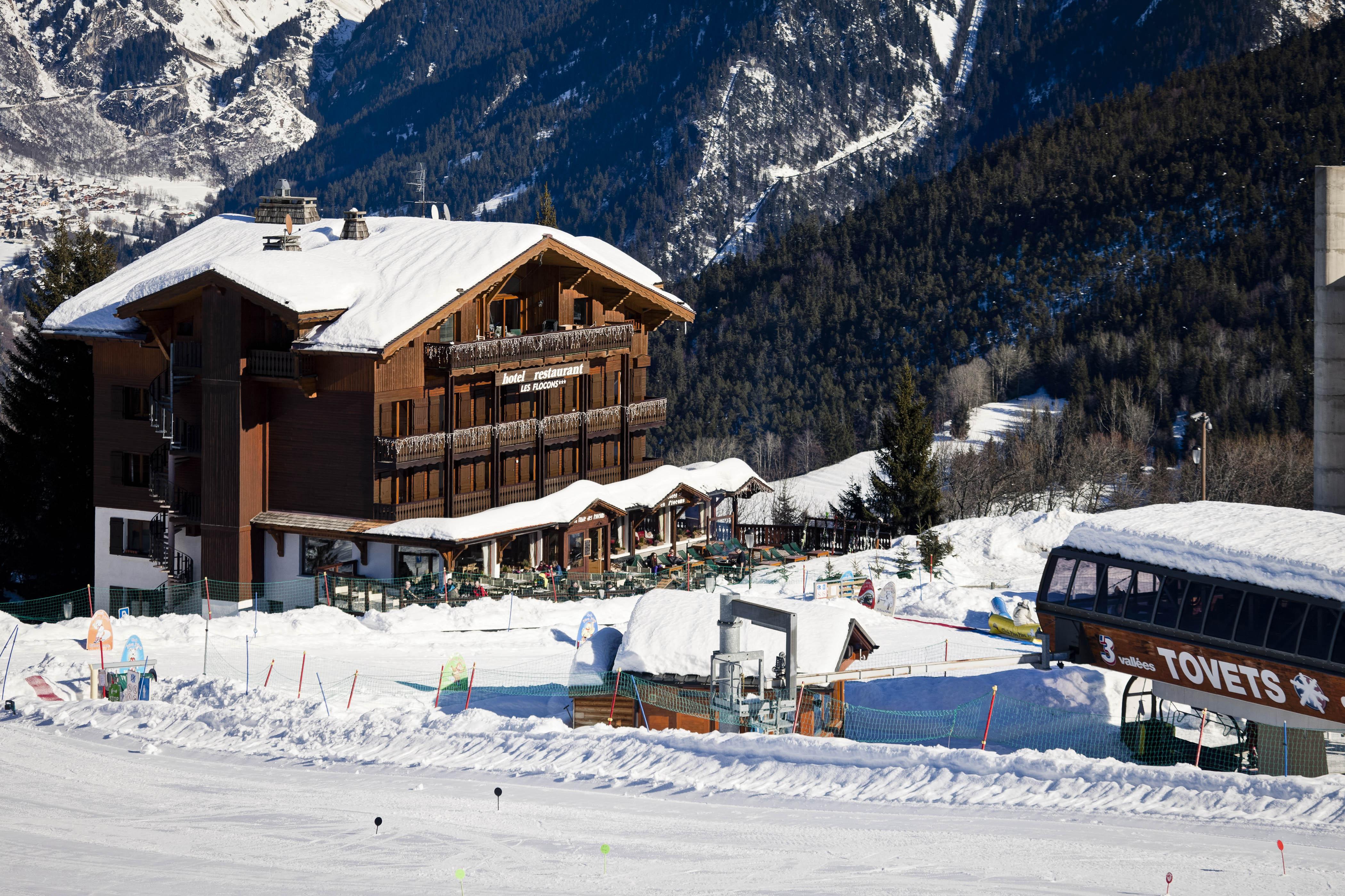Hotel Les Flocons Courchevel Esterno foto