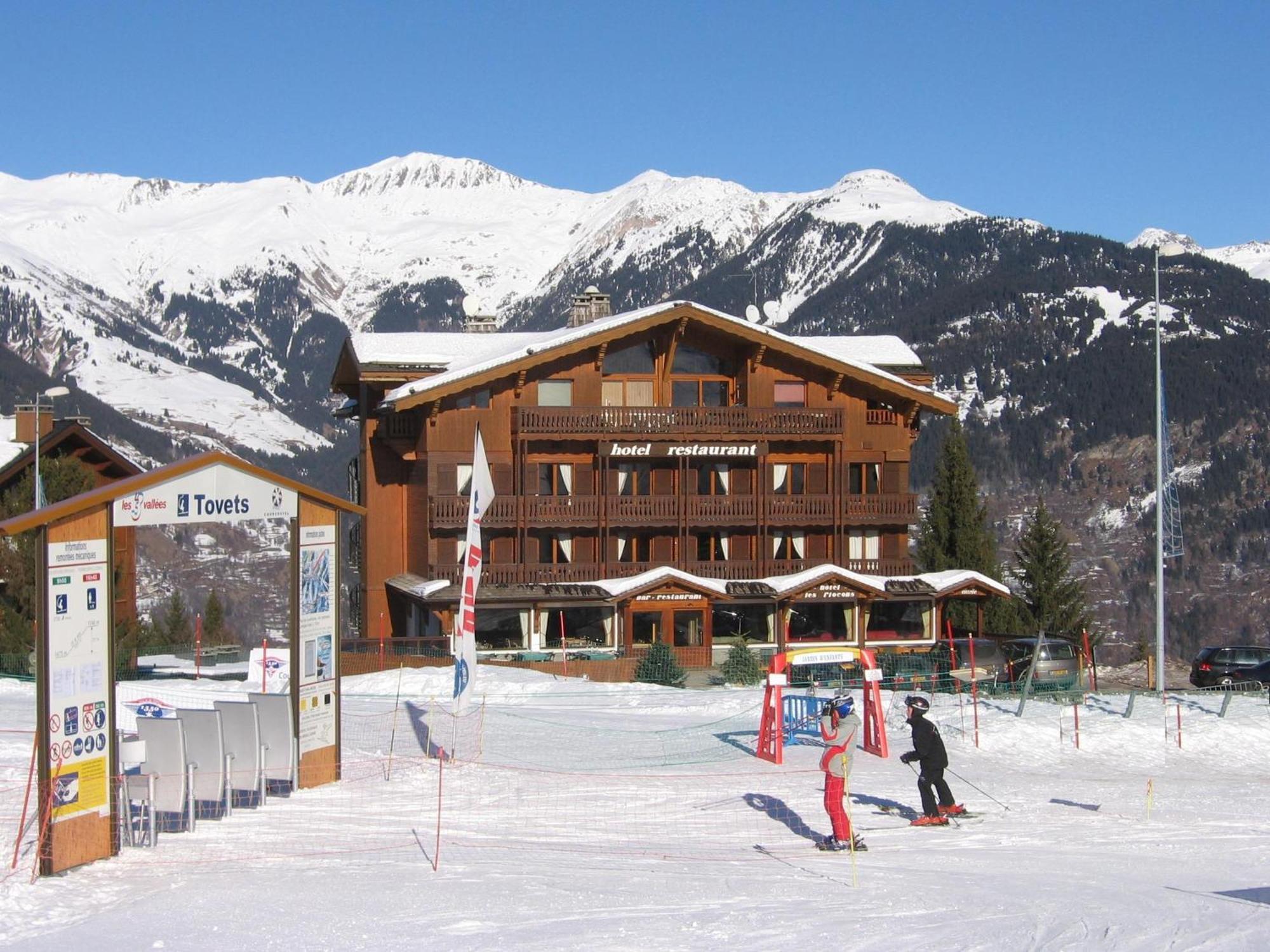 Hotel Les Flocons Courchevel Esterno foto